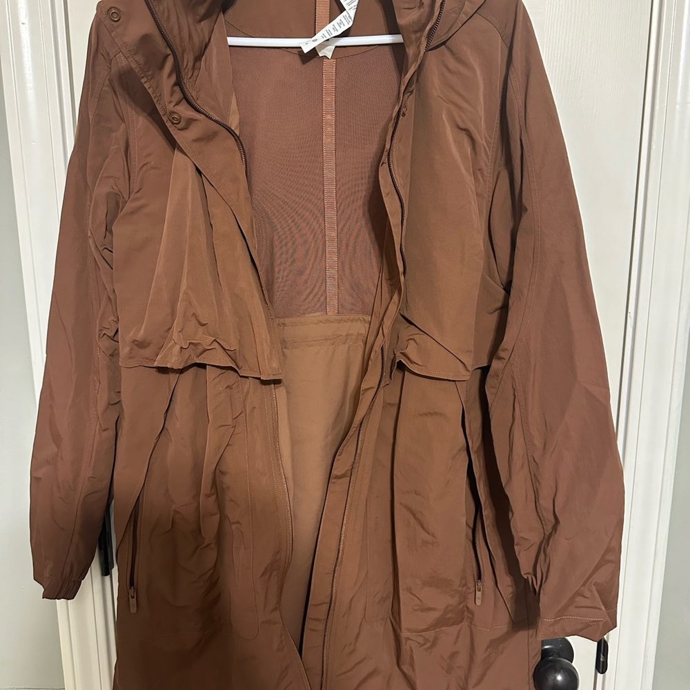 Brown Hooded Jacket